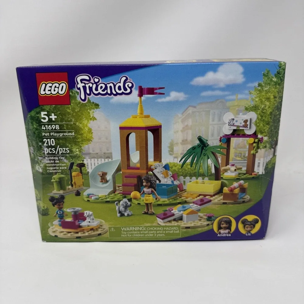 LEGO Friends: Pet Playground (41698) 210pcs New In Box Sealed